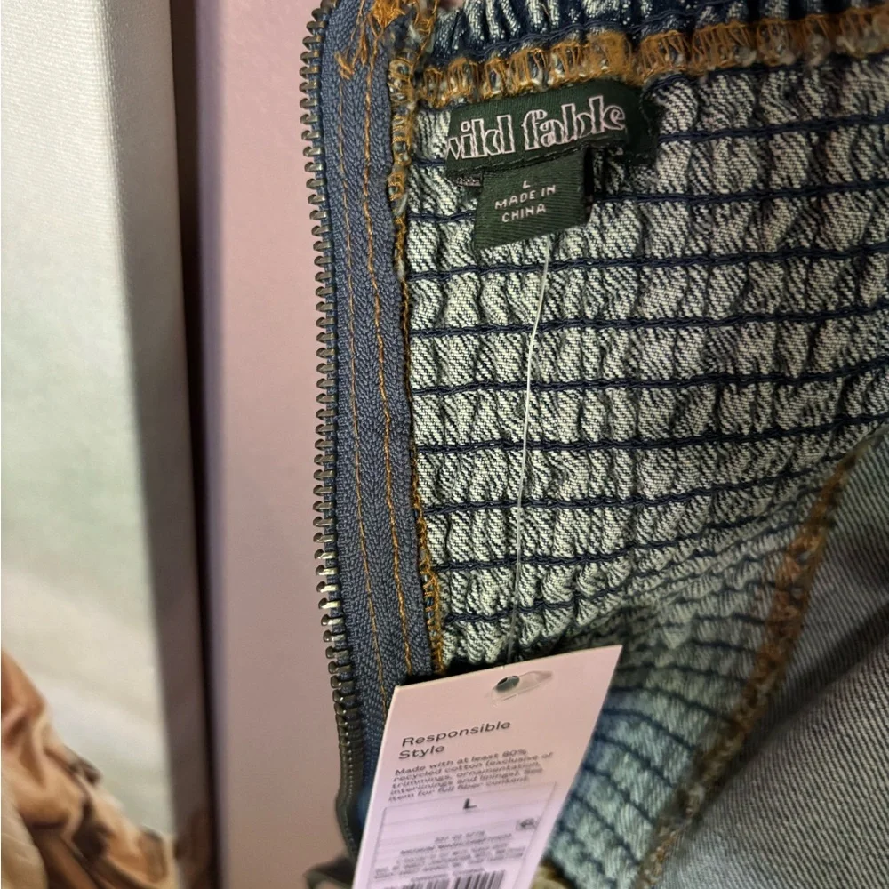 Wild Fable NWT denim halter top - Picture 4 of 4